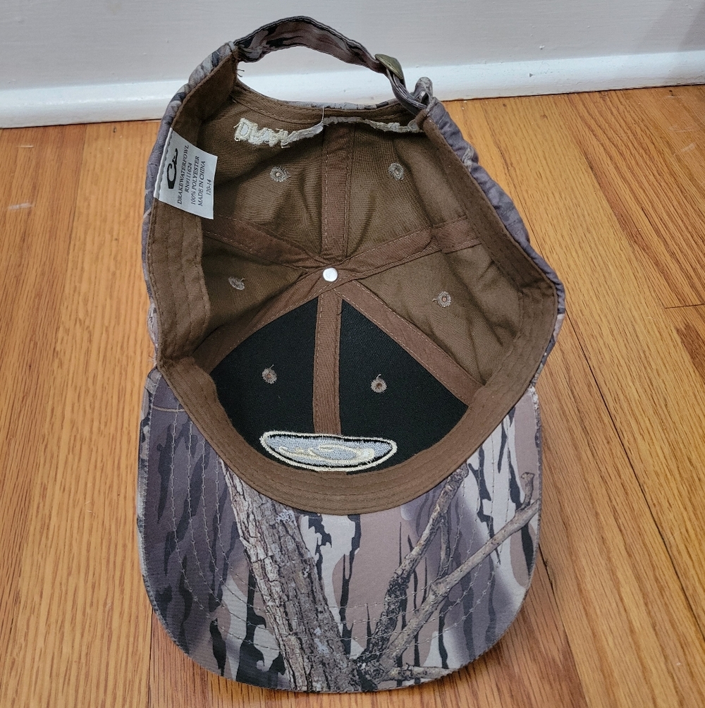 Drake Waterfowl Mossy Oak Unisex Camo Hunting Ball Cap Hat Adjustable Womens Men - Picture 5 of 6